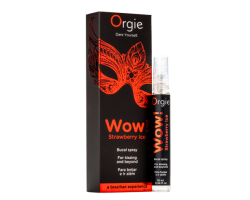Стимулирующий оральный спрей Orgie Wow! Strawberry Ice Bucal Spray, 10 мл-foto3