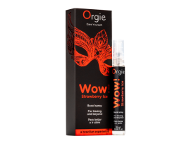 Стимулирующий оральный спрей Orgie Wow! Strawberry Ice Bucal Spray, 10 мл-foto3