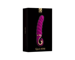 Анатомический витой вибратор Gjack 2 Mini, 19х3.5 см
