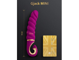 Анатомический витой вибратор Gjack 2 Mini, 19х3.5 см-foto6