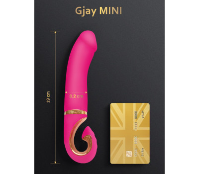 Реалистичный вибратор Gvibe Gjay Mini, 19х3.2 см