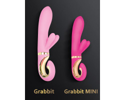 Миниатюрный вибратор-кролик Gvibe Grabbit Mini, 19х3.2 см-foto4