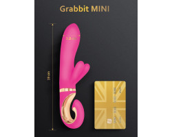 Миниатюрный вибратор-кролик Gvibe Grabbit Mini, 19х3.2 см-foto3