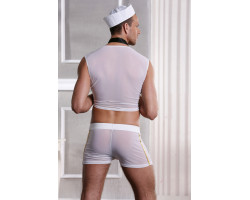 Костюм моряка белый-OS CANDY BOY-foto2