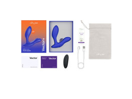 Вибратор анальный We-Vibe Vector+ синий-foto2