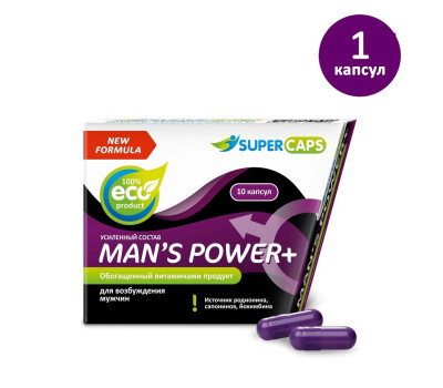 Средство возбуждающее Man's Power plus 1 капсула
