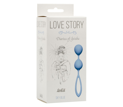 Вагинальные шарики Love Story Diaries of a Geisha Sky Blue 3005-04Lola