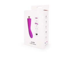 ВИБРОМАССАЖЁР L 220 мм D 43 мм, D колбы 85x59 мм, 7 режимов вибрации, 3 режима в-foto2