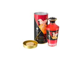 Массажное масло Shunga Игристое клубничное вино, возбуждающее, натуральное, 100 мл-foto16