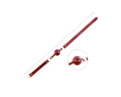 Кляп Alive Discretion, красный-foto3