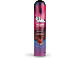 Смазка на водной основе Joydrops "Strawberry" с ароматом клубники, 125 мл