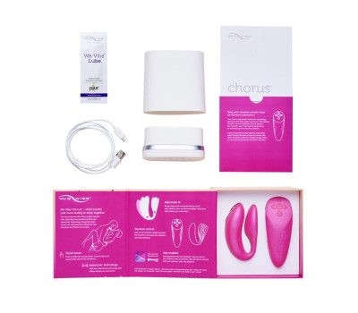 Вибратор We-Vibe Chorus для пар, розовый