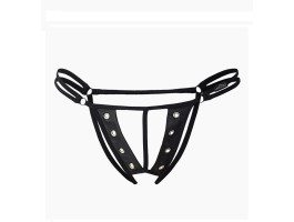 Воспламеняющие чувства трусики с доступом и металлическими вставками (Easy to love) (L/XL (46-48))