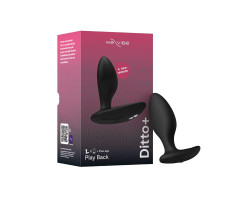 Анальная вибровтулка We-Vibe Ditto+ черный