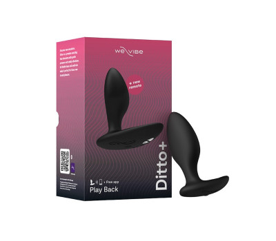 Анальная вибровтулка We-Vibe Ditto+ черный