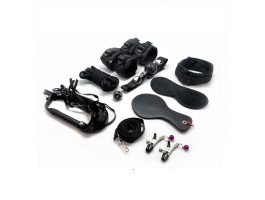 Набор аксессуаров FURY Black BDSM Kit 33619AL Набор аксессуаров FURY Black BDSM Kit 33619AL