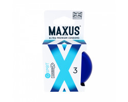 Презервативы гладкие двойная спираль MAXUS G Spot X-Edition №3 6823mx