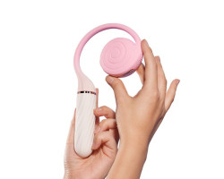 Вакуумный стимулятор с функцией пульсации LOLLIPOP мятный LOLLIPOPteal (жен. вибратор)-foto3