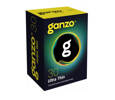 GANZO Презервативы 30 шт/упак. (Ultra thin / Ультратонкие) 4539GZ