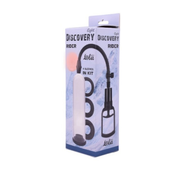 Вакуумная помпа со сменными насадками Discovery Light Rider 6913-01lola