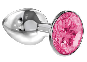 Анальная пробка Diamond Pink Sparkle Small 4009-03Lola-foto4