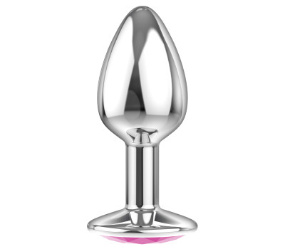 Анальная пробка Diamond Pink Sparkle Small 4009-03Lola