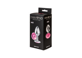 Анальная пробка Diamond Pink Sparkle Small 4009-03Lola-foto7