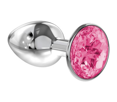 Анальная пробка Diamond Pink Sparkle Small 4009-03Lola