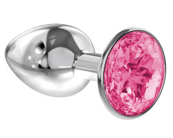 Анальная пробка Diamond Pink Sparkle Small 4009-03Lola-foto8