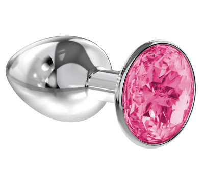 Анальная пробка Diamond Pink Sparkle Small 4009-03Lola
