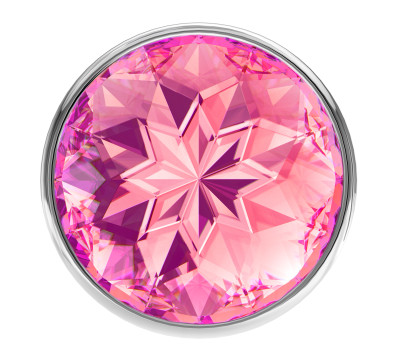 Анальная пробка Diamond Pink Sparkle Small 4009-03Lola