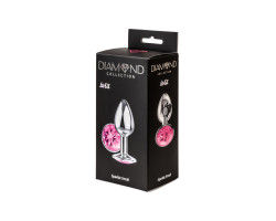 Анальная пробка Diamond Pink Sparkle Small 4009-03Lola-foto11