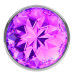 Анальная пробка Diamond Purple Sparkle Small 4009-05Lola