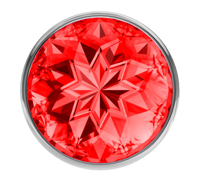 Анальная пробка Diamond Red Sparkle Small 4009-06Lola