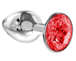 Анальная пробка Diamond Red Sparkle Small 4009-06Lola-foto5