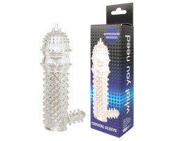 НАСАДКА ЗАКРЫТАЯ "CRYSTAL SLEEVE" L 142 мм D 35 мм арт. EE-10031