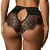 Высокие трусики с кружевом шантильи и пикантными вырезами (Easy to love) (XXL/XXXL (50-52))
