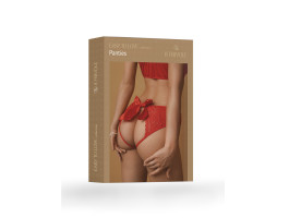 Трусики красные с доступом и бантом сзади (Easy to love) (L/XL (46-48))