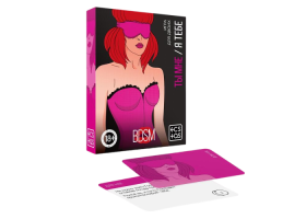 Игра для двоих «Ты мне/я тебе. BDSM», 3 в 1 (40 карт, наклейки, 2 книжки), 18+