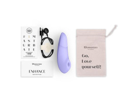 Бесконтактный клиторальный стимулятор Womanizer Enhance с вибрацией, сиреневый-foto6