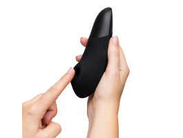 Бесконтактный клиторальный стимулятор Womanizer Enhance с вибрацией, черный