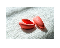 Вибратор We-Vibe Chorus для пар, коралловый, в комплекте батарейка для пульта-foto7