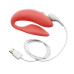 Вибратор We-Vibe Chorus для пар, коралловый, в комплекте батарейка для пульта