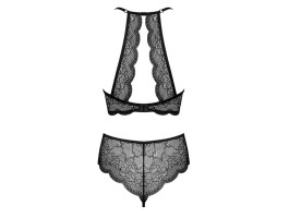 Бюстгальтер и трусики "Pearlove" L/XL черный-foto2