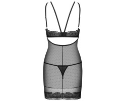 Сорочка и трусики "Allastia" S/M черный-foto2