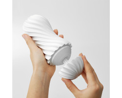 TENGA FLEX Мастурбатор Silky White-foto3