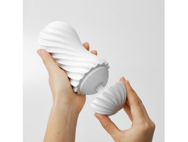 TENGA FLEX Мастурбатор Silky White-foto3