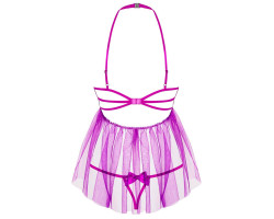 бэби долл и трусики "Delishya" фиолетовый S/M фиолетовый OB9583-foto2