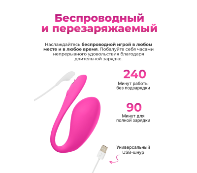 Вибратор We-Vibe Jive 2 розовый