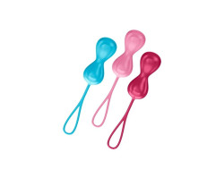 Набор из вагинальных шapиков co cмещенным цeнтpoм тяжecти Satisfyer Power Balls (set of 3)-foto3